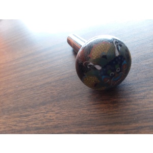 Antique Cloisonne Parasol / Cane Handle