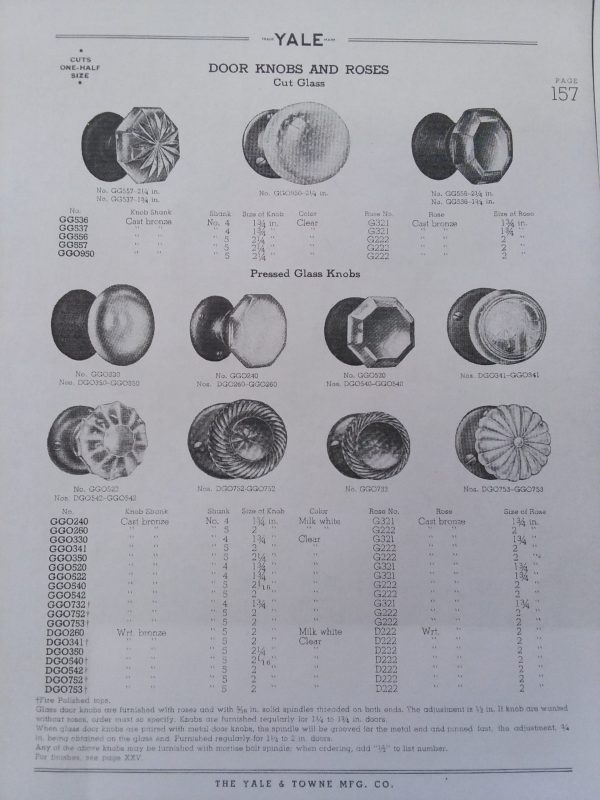12 Point Glass Doorknob Set 2 - Image 7