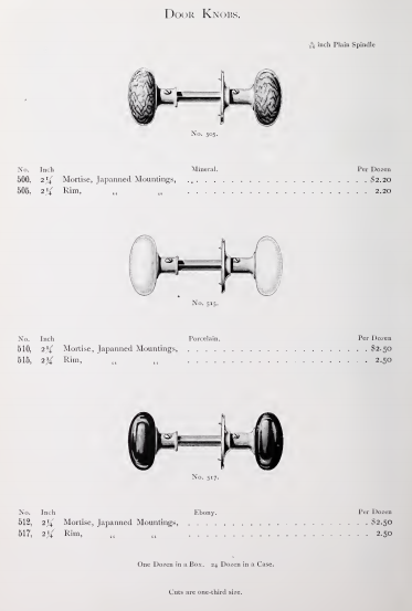White Enamel Doorknob Set with Cast Iron Neck for Rim Locks - Image 3