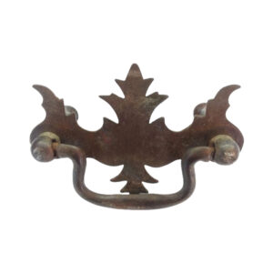 Handle 18 Brass Finish Colonial Batwing Handle
