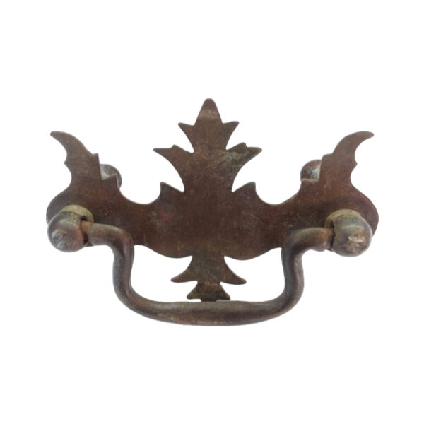 Handle 18 Brass Finish Colonial Batwing Handle