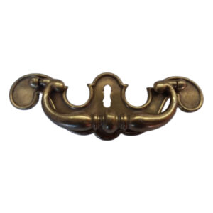 Handle 25 Brass Batwing Handle with Keyhole