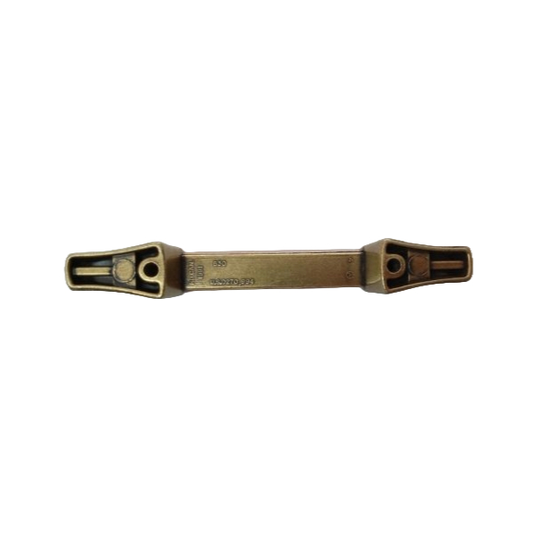 Handle 44 Amerock Wood and Brass Bar Handle - Image 2