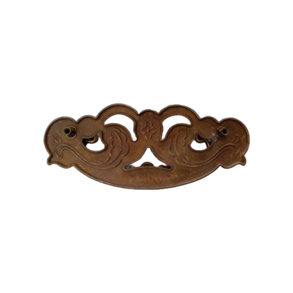 Handle 49 Large Brass Decorative Batwing Handle - Image 2