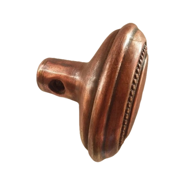 Oval Bead Pattern Doorknob
