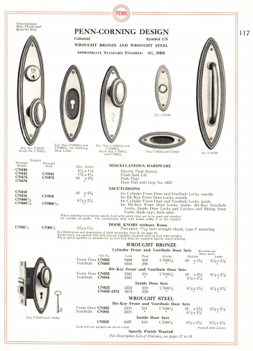 Oval Bead Pattern Doorknob - Image 4