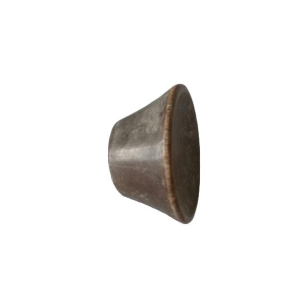 Furniture Knob 1 Dark Round Concave Wood Knob - Image 2