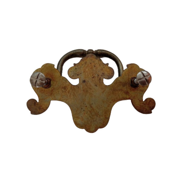 Handle 74 Brass Finish Colonial Batwing Handle - Image 2