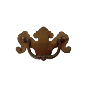 Handle 74 Brass Finish Colonial Batwing Handle