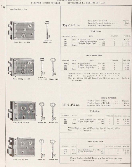 Rim Lock- Reading 562 - Image 3