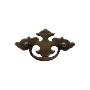 Handle 130 Brass Finish Batwing Handle
