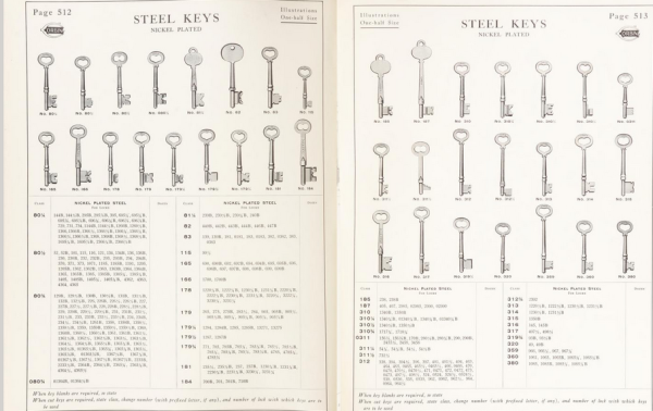 Corbin R55 Skeleton Key - Image 3