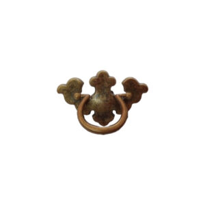 Drawer Pull 24 Small Brass Colonial Batwing Pull