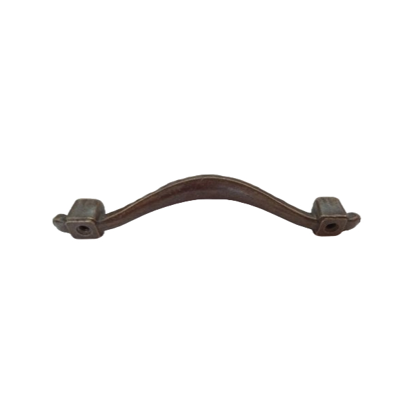 Handle 222 Oiled Brass Mission Style Bar Handle - Image 2