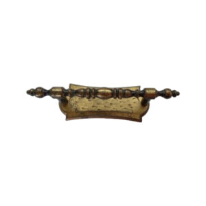 Handle 224 Allison Brass Handle with Backplate