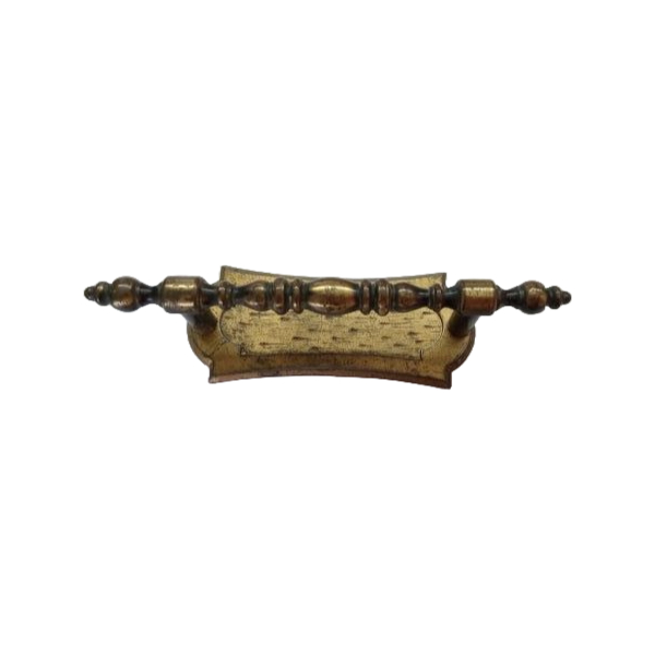 Handle 224 Allison Brass Handle with Backplate