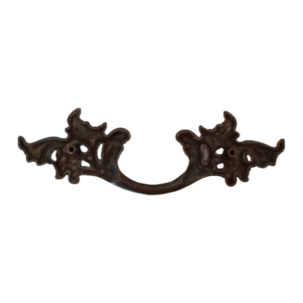 Handle 245 Cast Brass French Provincial Handle - Image 2