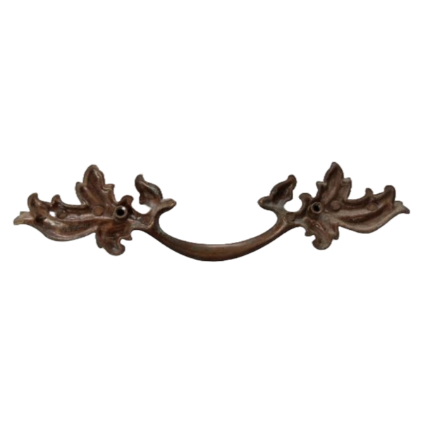 Handle 246 Oversized Keeler Brass French Provincial Handle - Image 2