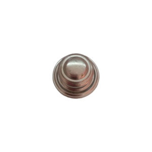 Knob 52 Round Silver Knob with Round Back Plate