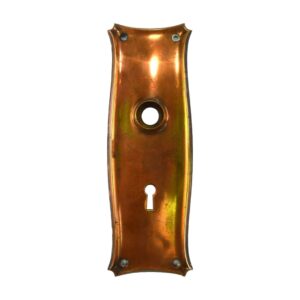 Russell and Erwin Dorset Door Plate Brass