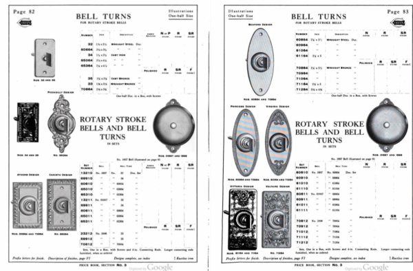 Corbin Bedford Doorbell Cover