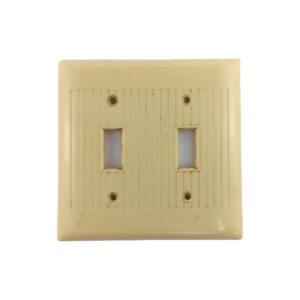 Striped Double Switch Cover by Sierra