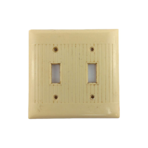 Striped Double Switch Cover by Sierra