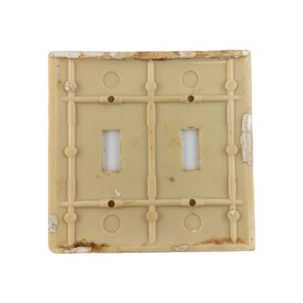 Striped Double Switch Cover by Sierra