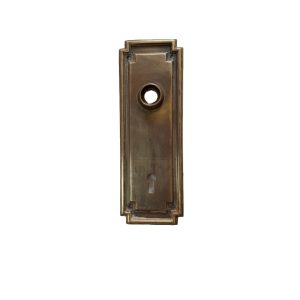Ionian Door Plate Brass