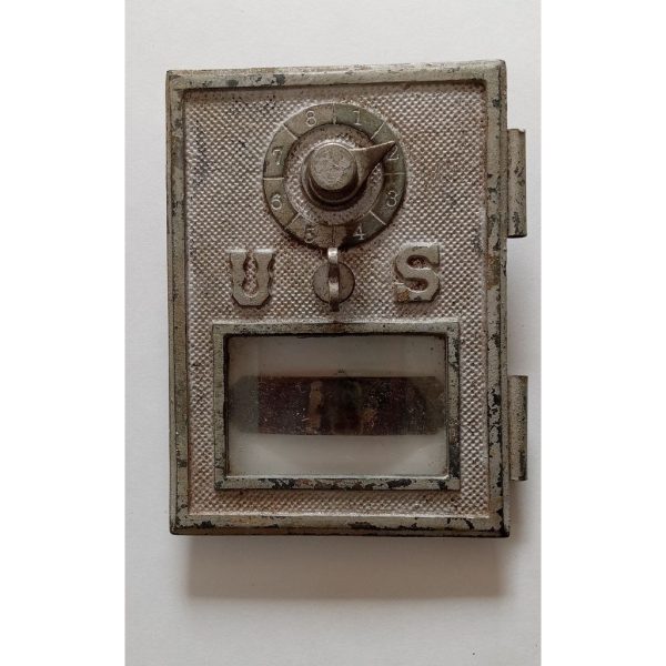 Antique Post Office Box Door
