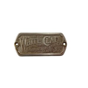 White Clad Icebox Label