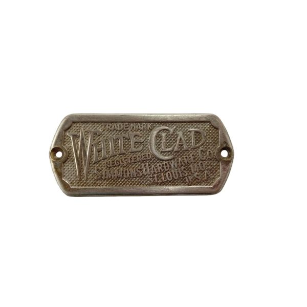 White Clad Icebox Label