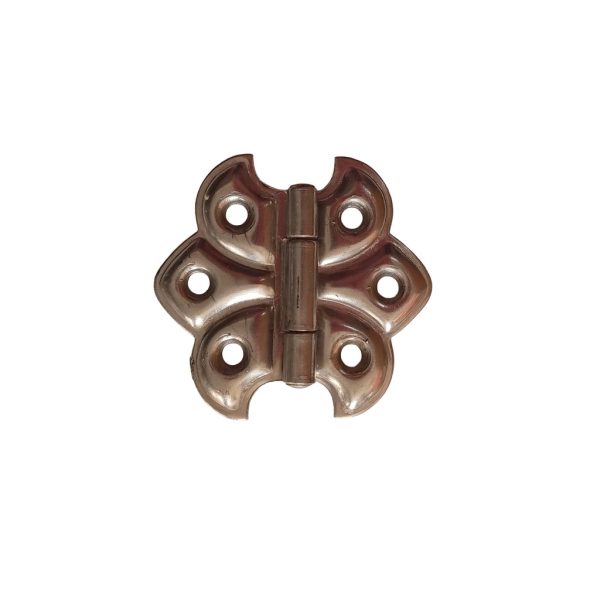 Ornamental Butterfly Cabinet Hinge Chrome