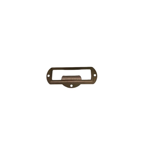Drawer Pull With Label Holder